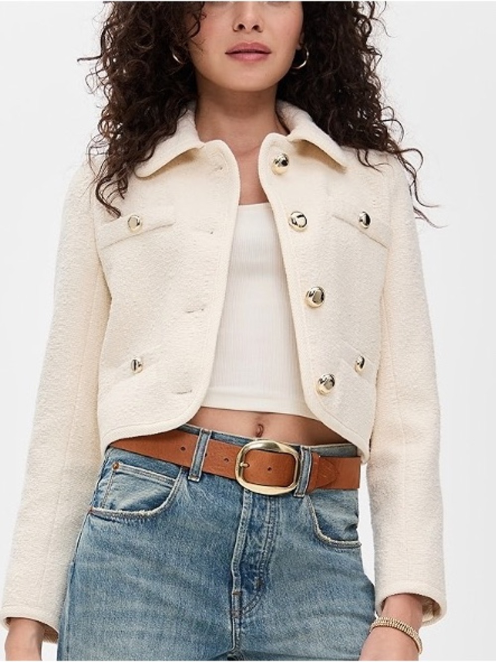 ba&sh ba&sh
Meiradith Jacket
Color: Off White
SIZE: 2/M - Picture 5 of 16